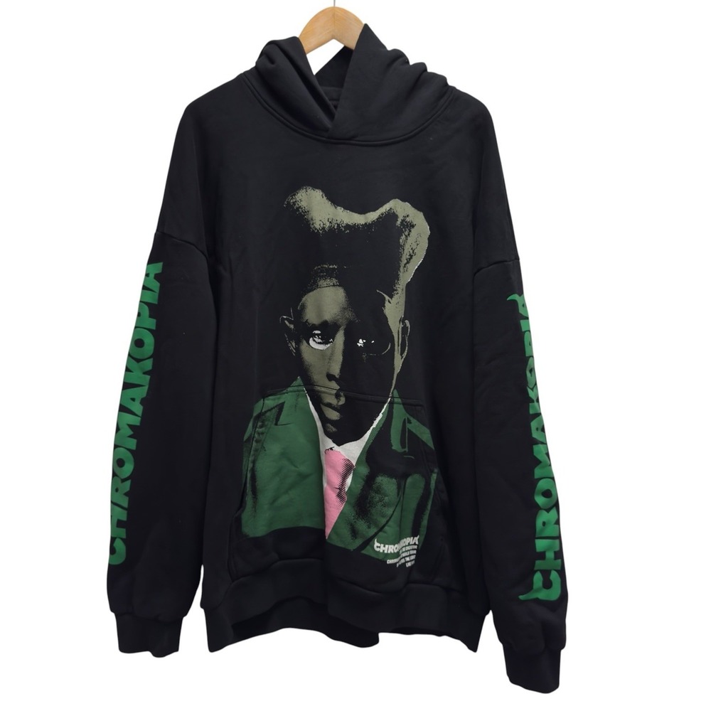 Chromakopia GOLF Wang Tyler The Creator Mens XXL Portrait 2025 Tour Merch Hoodie